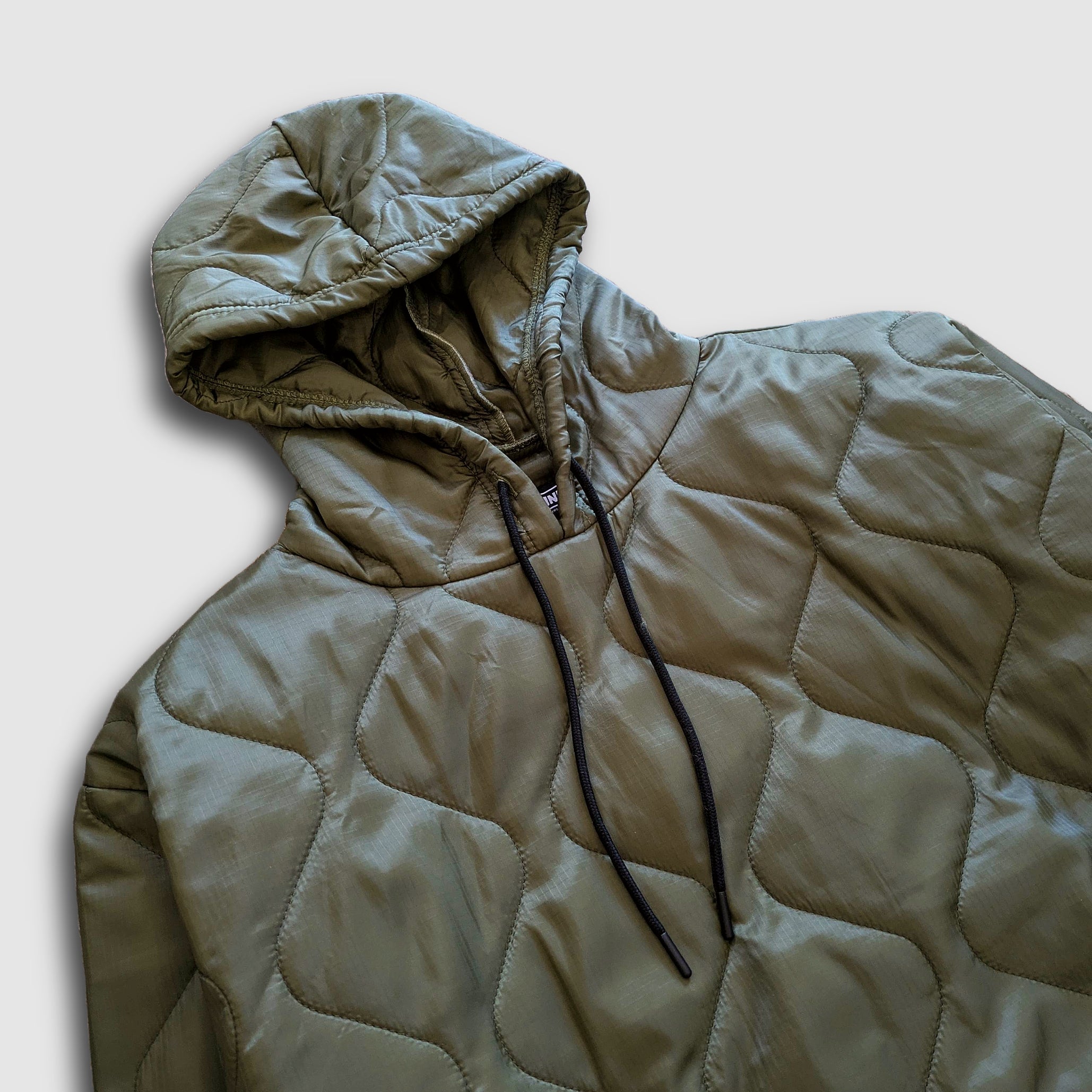 Sherwin Puff Hoodie - Olive
