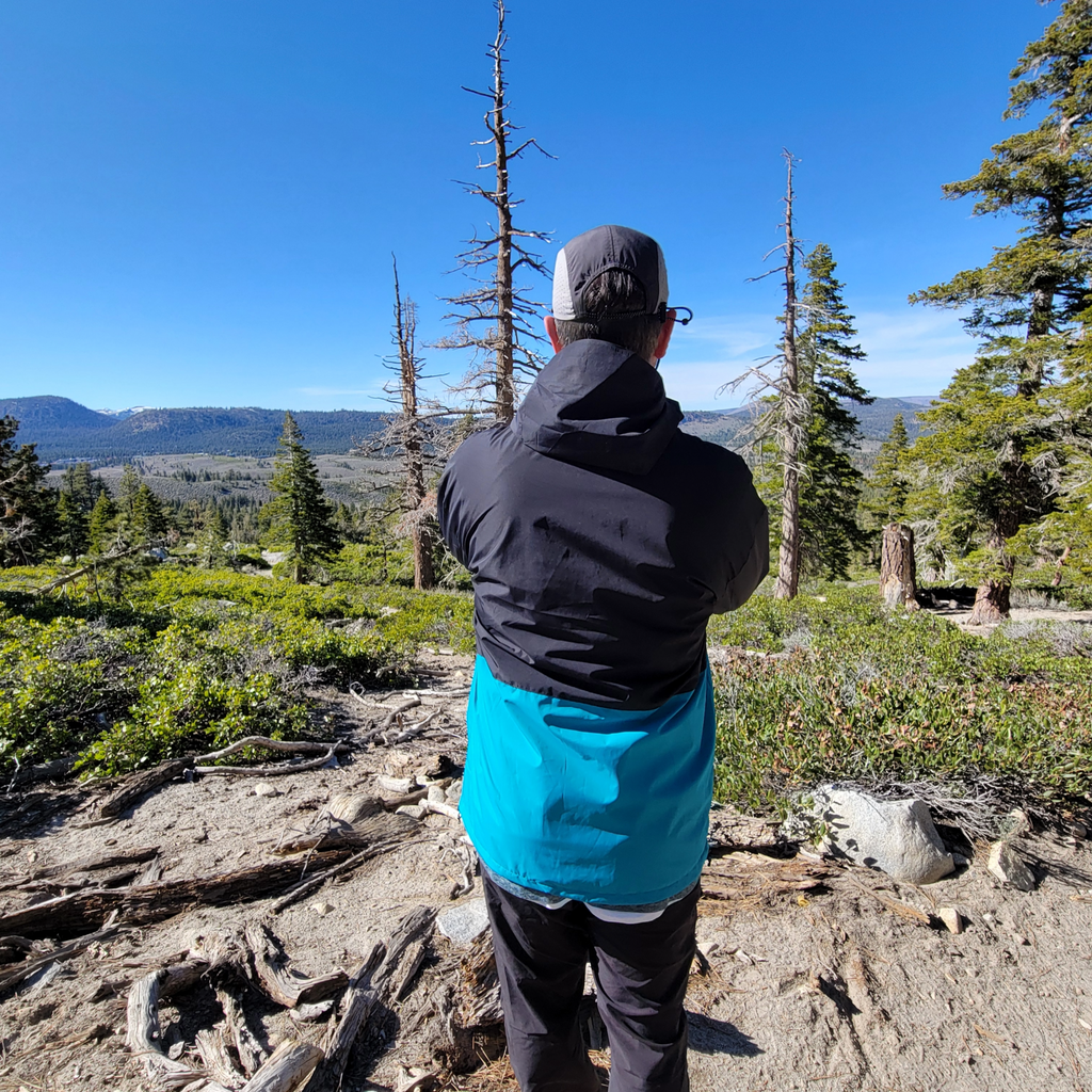 Forest Trail Waterproof Jacket - Black/Teal