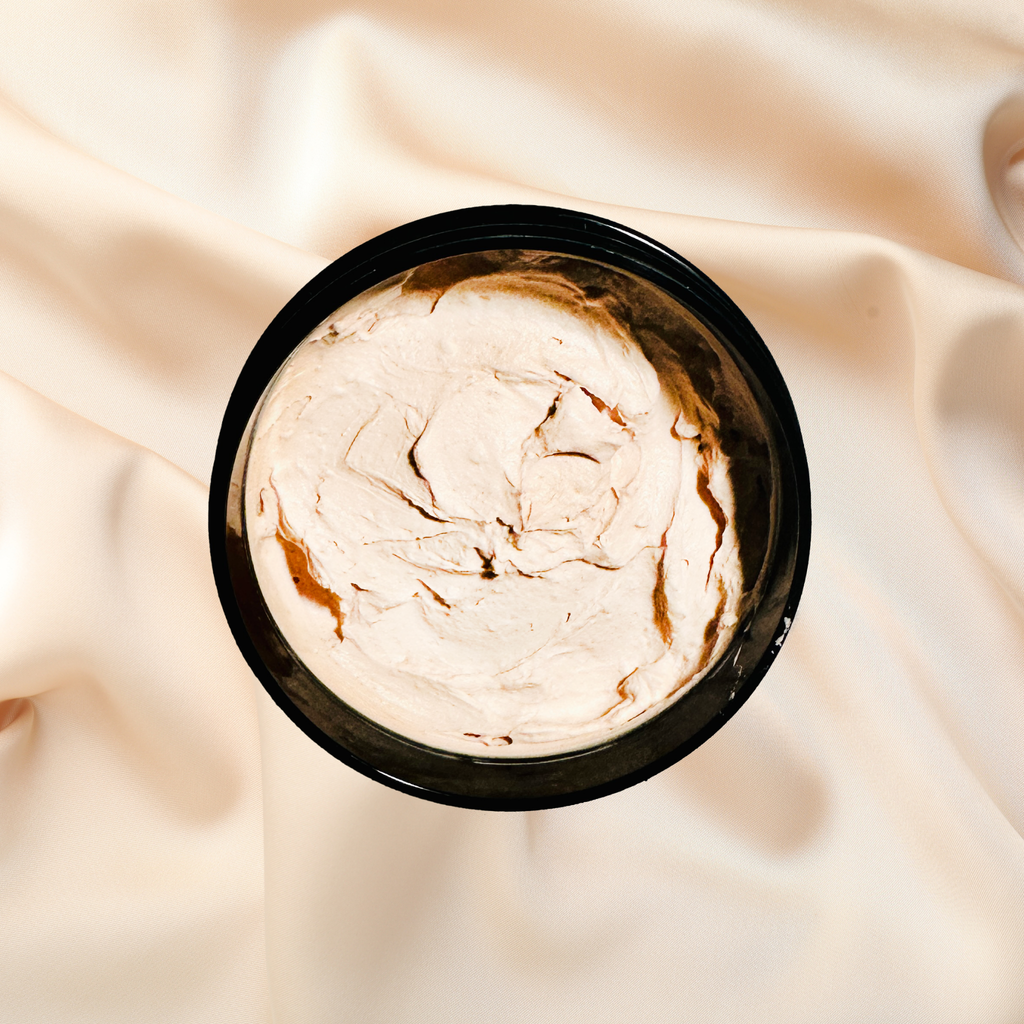 French Rose Natural Cleansing Clay Mask with Sea Moss Vitamin E and Avocado Oil | 4 oz