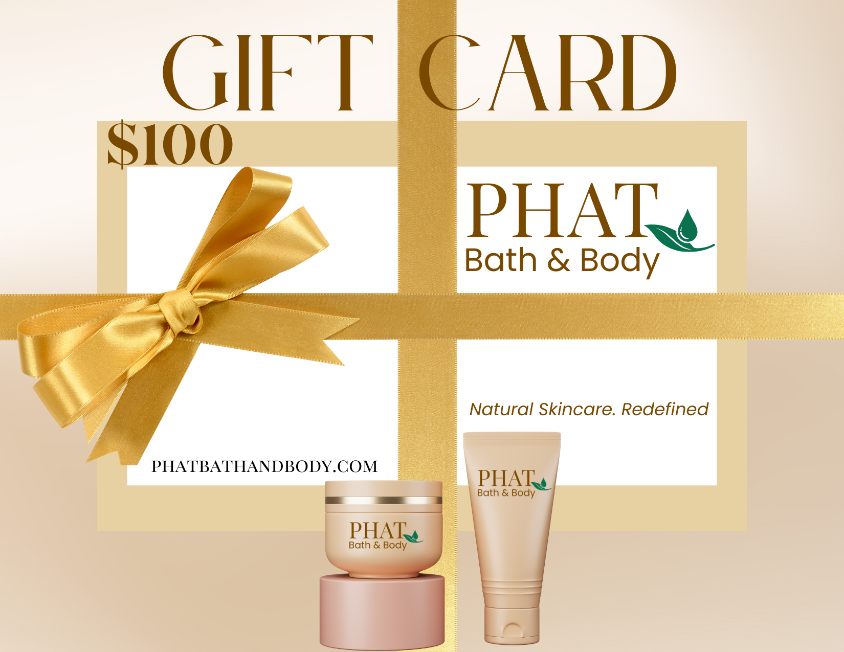 Give the Gift of Ultimate Skincare with Phat Bath & Body Gift Cards| Perfect for Every Occasion