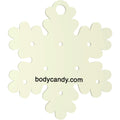 Glow in the Dark Christmas Ornament Travel Flat Back Earring Palette
