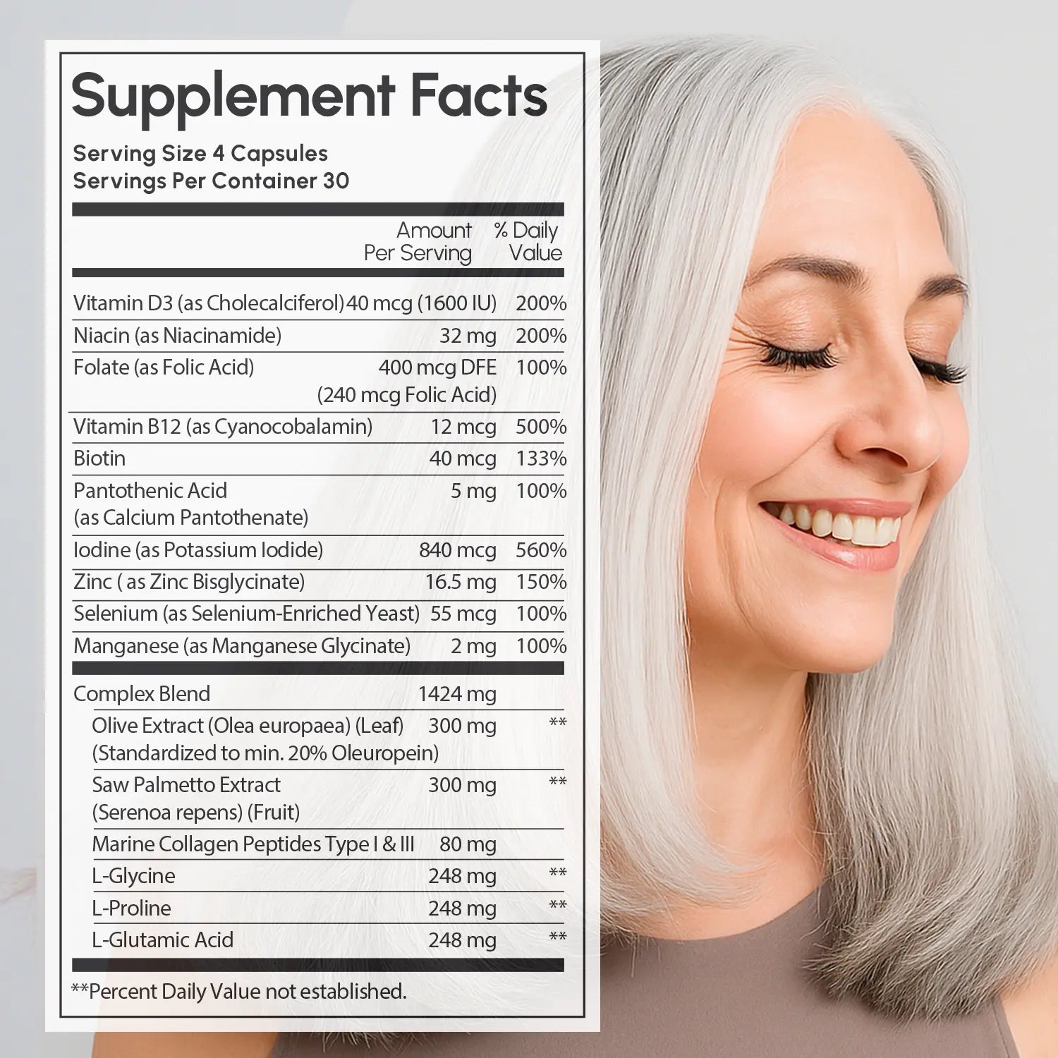 Biotin & Kollagen Haarwachstumskomplex