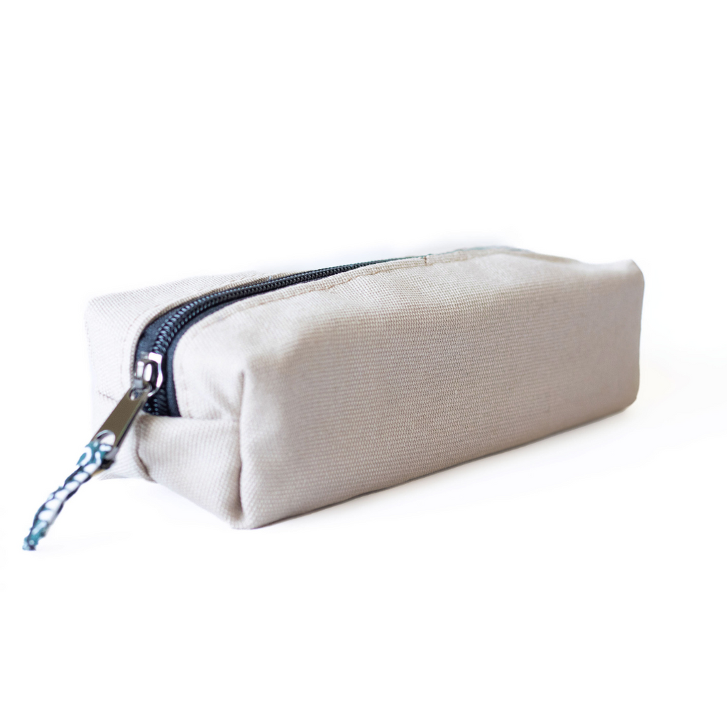Pencil Pouch Zipper Bag – Fair Trade Cotton Canvas Pencil Case