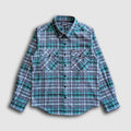 Women's Highland Tech Flannel - Gray/Seafoam