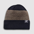Birdseye Beanie - Black/Tan