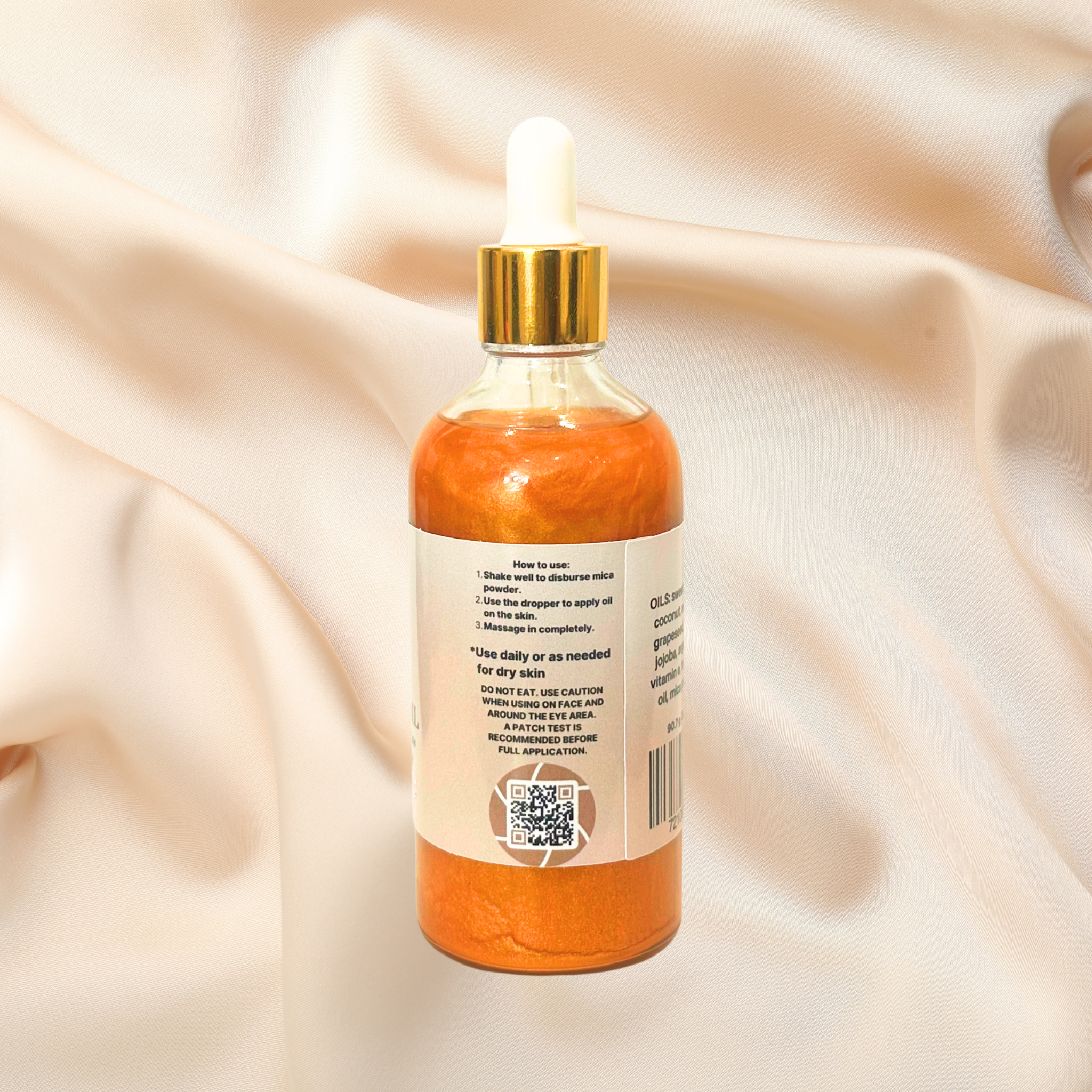 Honey Royale Signature Scent Glowing Goddess Natural Shimmer Body Oil | 3.2 oz