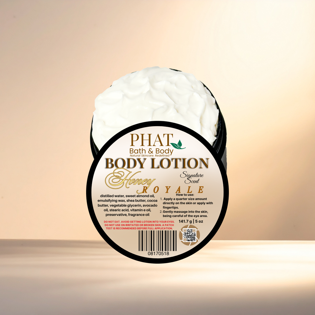 Honey Royale Signature Scent Moisturizing Body Lotion with Shea & Cocoa Butter  | 5 oz