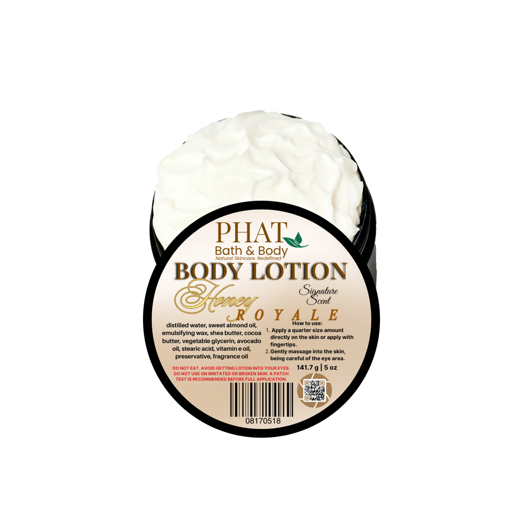 Honey Royale Signature Scent Moisturizing Body Lotion with Shea & Cocoa Butter  | 5 oz