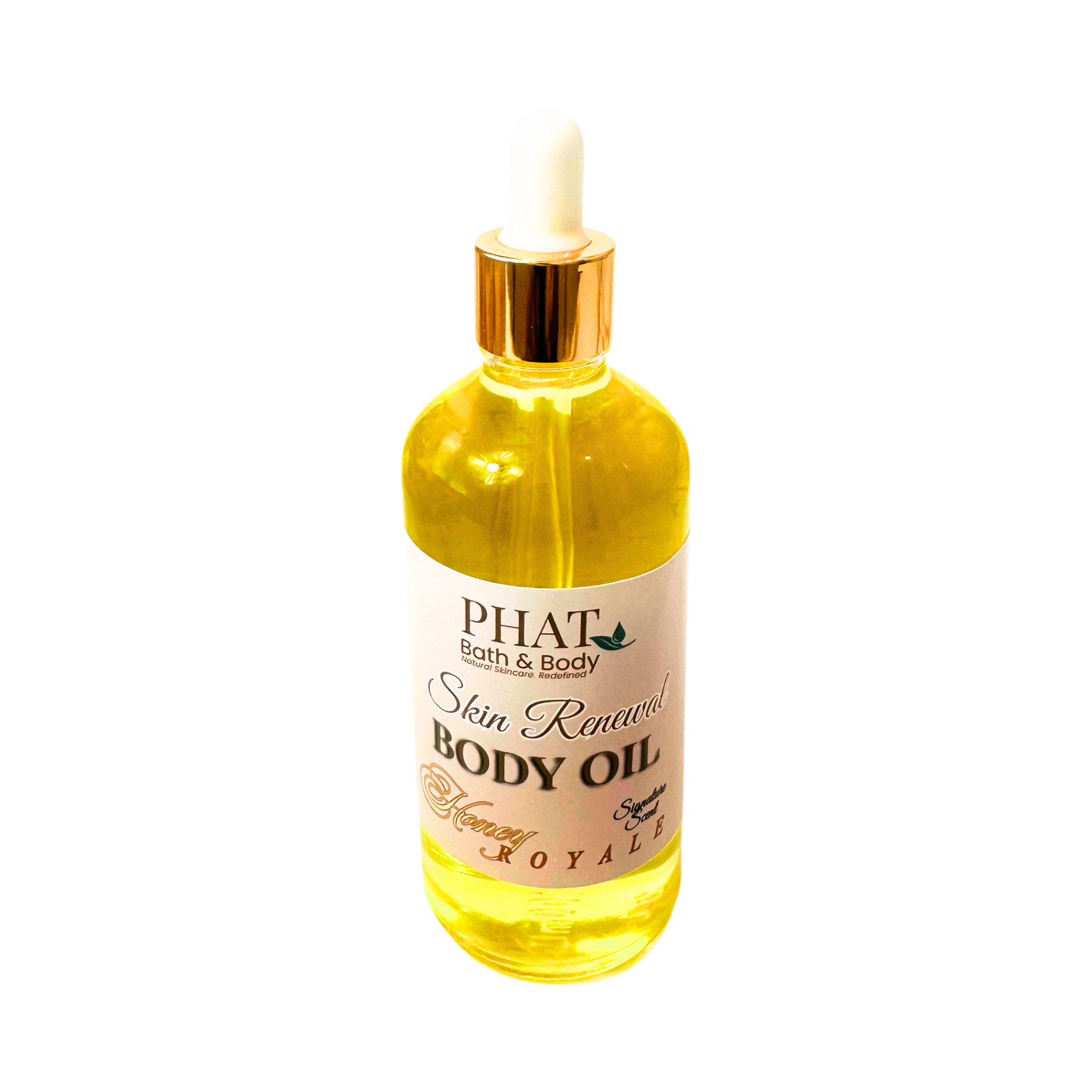 Honey Royale Signature Scent Skin Renewal Natural Body Oil with Rosehip Carrot Seed Oil | 3.2 oz
