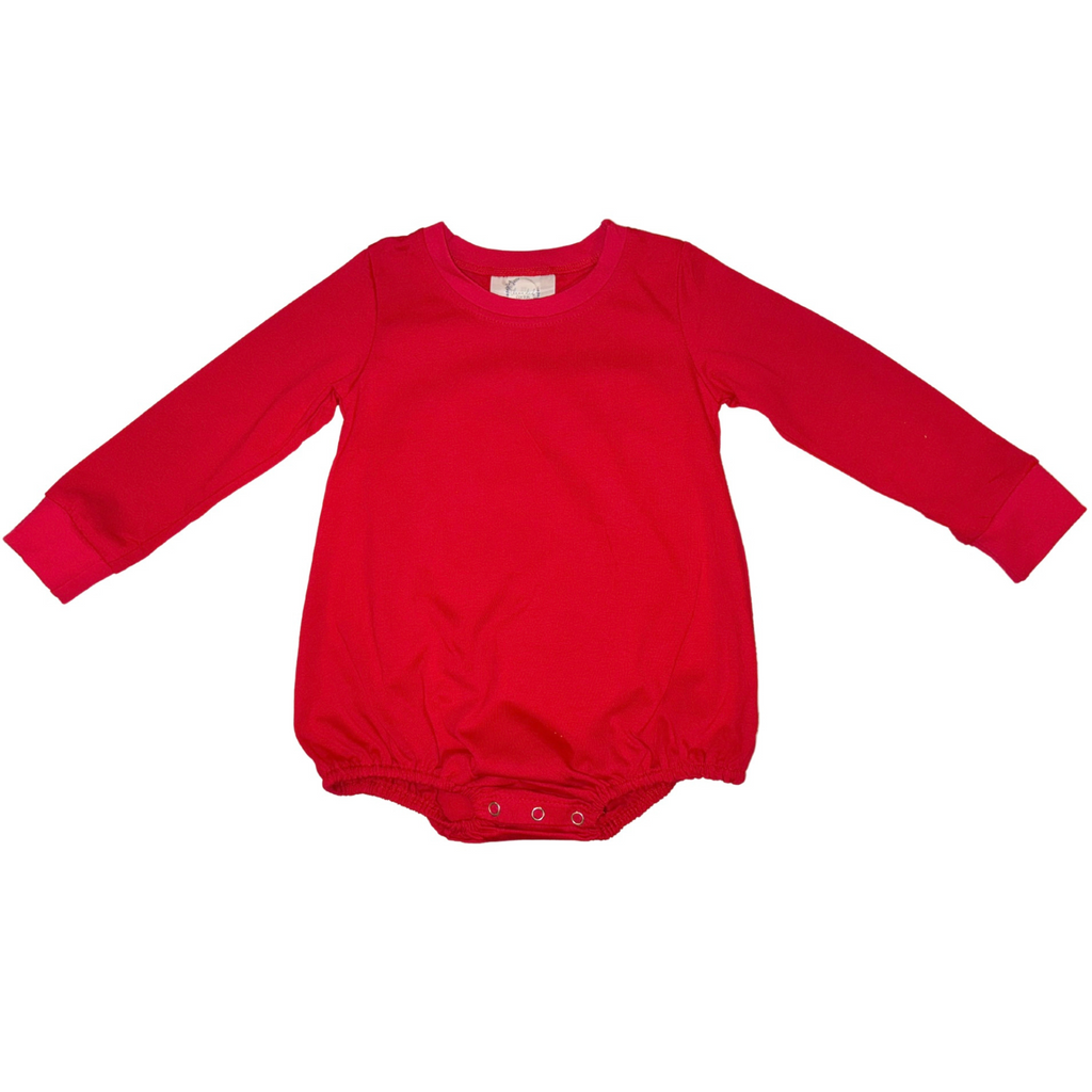 Threaded Cotton Boy Long Sleeve Bubble 100% Cotton