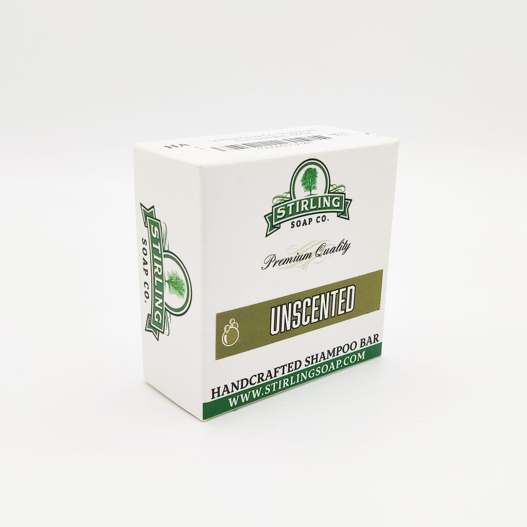 Stirling Soap Co. Unscented Shampoo Bar 3.8 Oz