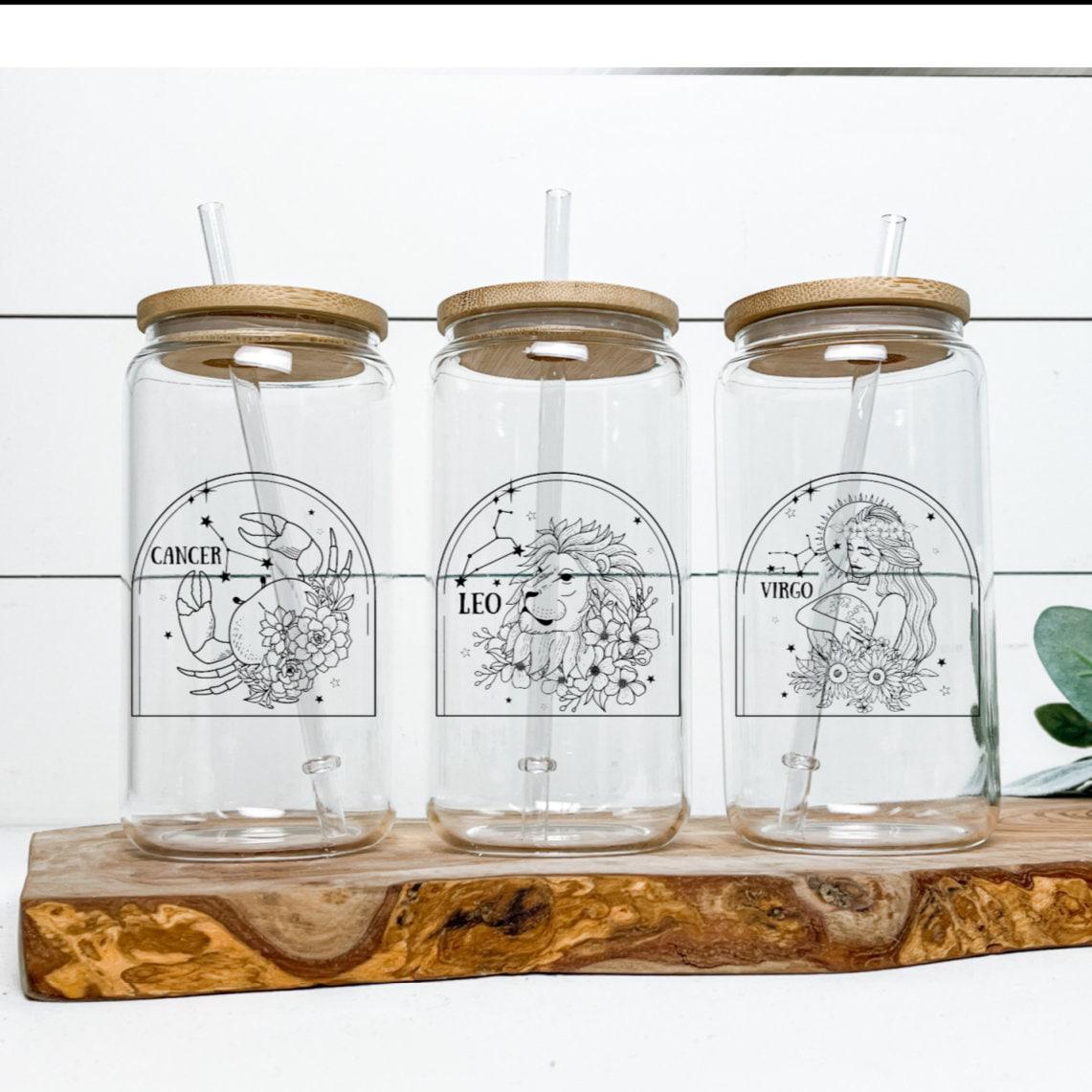 Imperfect 16oz Glass Can Cups