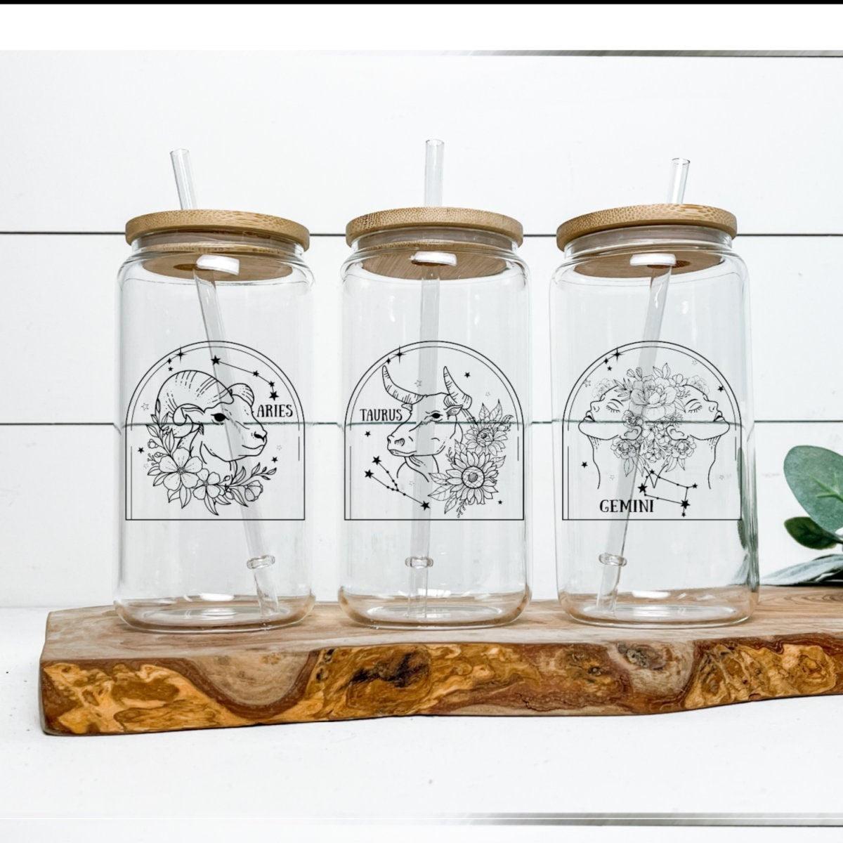 Imperfect 16oz Glass Can Cups