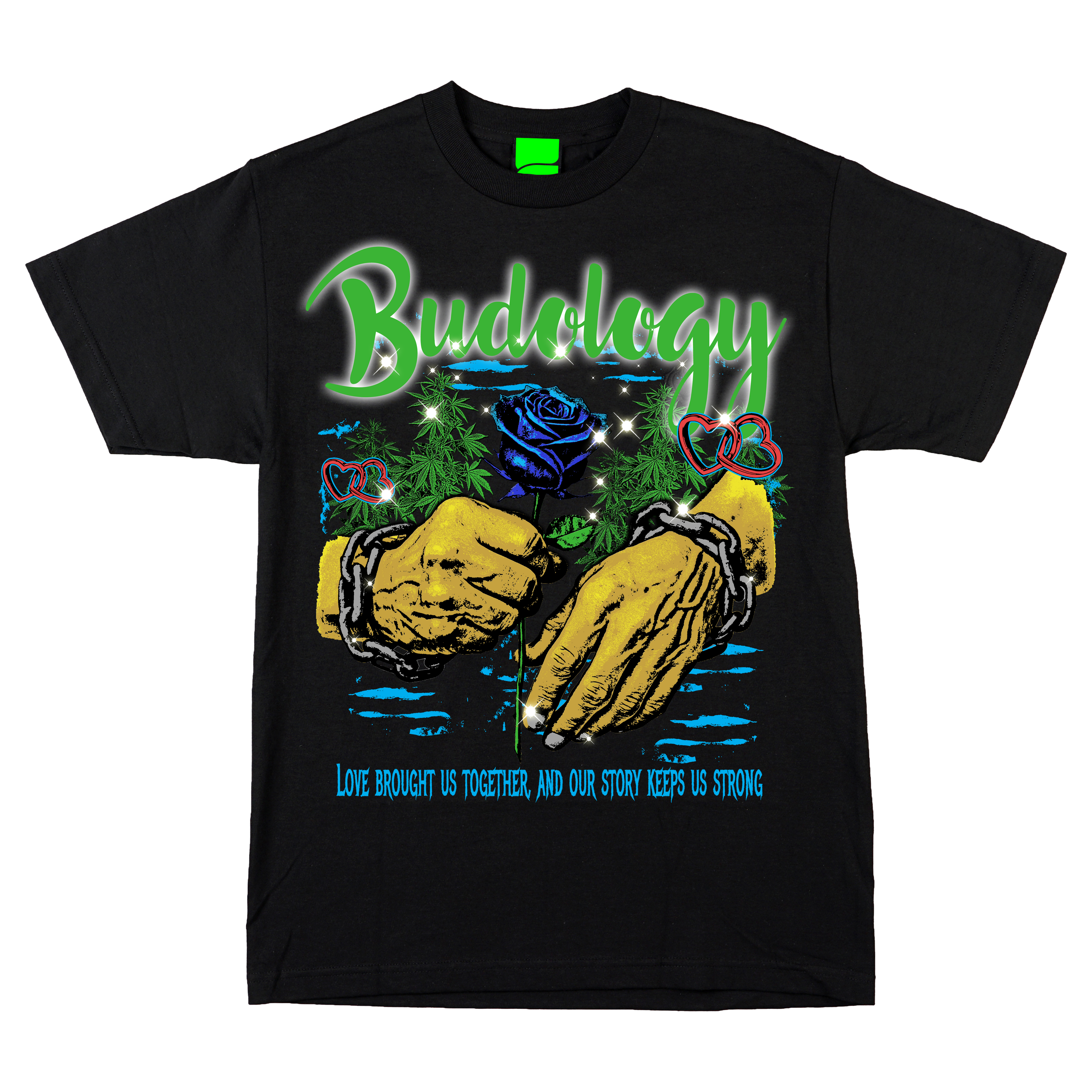Bonded by Bud – Blue Rose Unity Tee