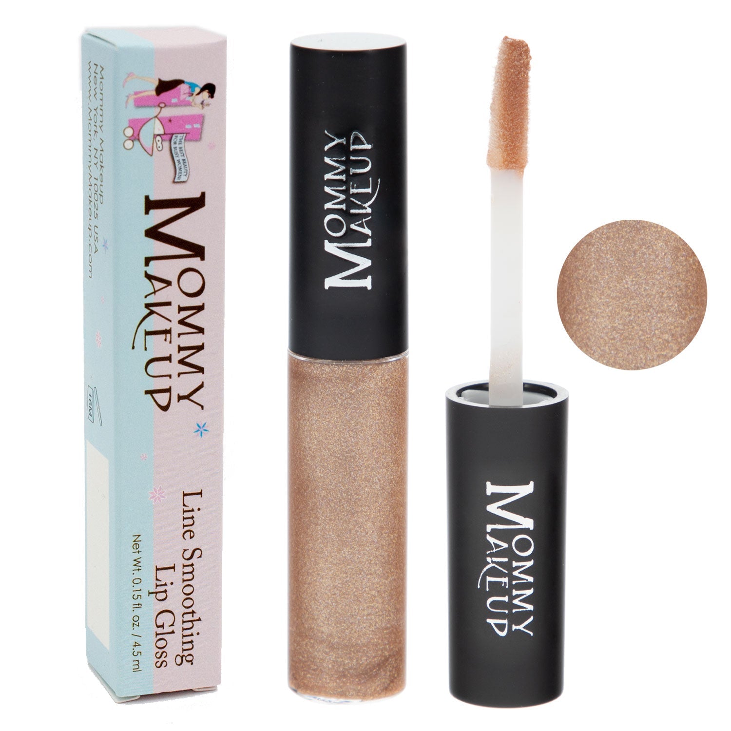 Line Smoothing Lip Gloss | Paraben-free Plumping Gloss - Golden Girl