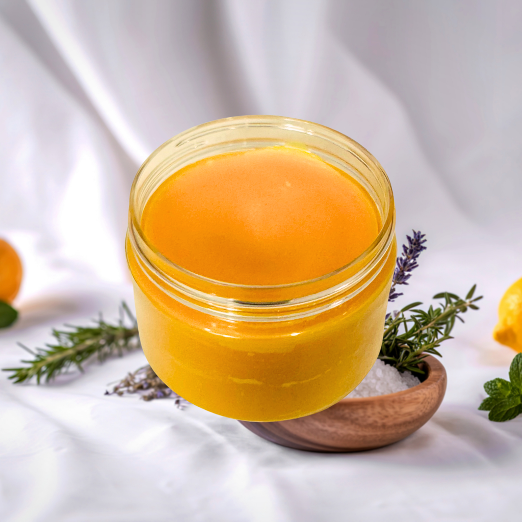 Lavender & Chamomile Organic Turmeric & Cayenne Muscle Rub Natural Relief with Essential Oils | 2 oz | 4 oz