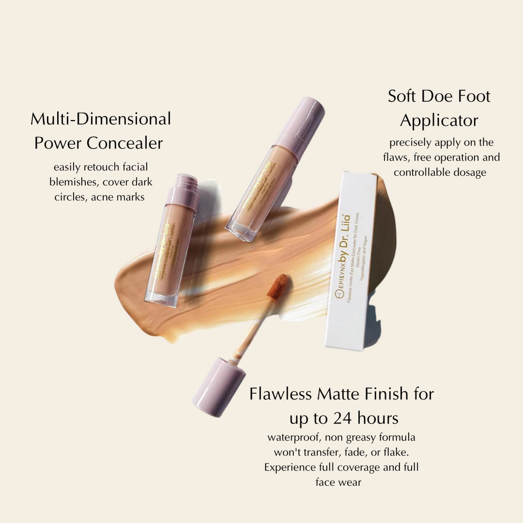 Flawless Matte Concealer – Vegan, Glutenfrei, Hohe Deckkraft & Langanhaltend