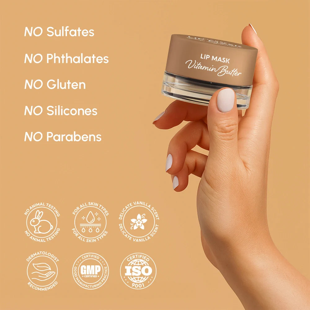 Vanille Volumen spendender Lippenbalsam & Feuchtigkeitspflege