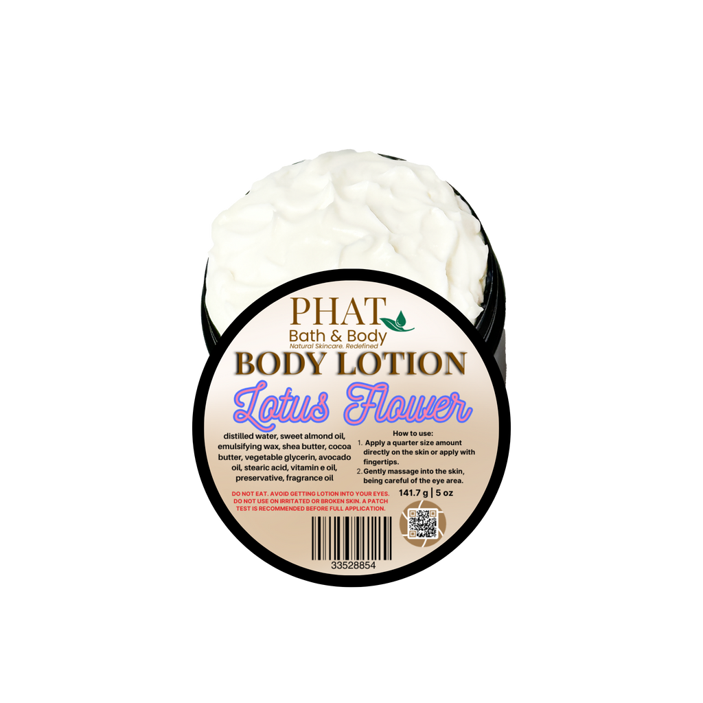 Lotus Flower Moisturizing Body Lotion Lotus & Bamboo Type with Avocado Oil | 5 oz