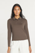 Women's Catalyst Polo L/S | Point Collar | Woods