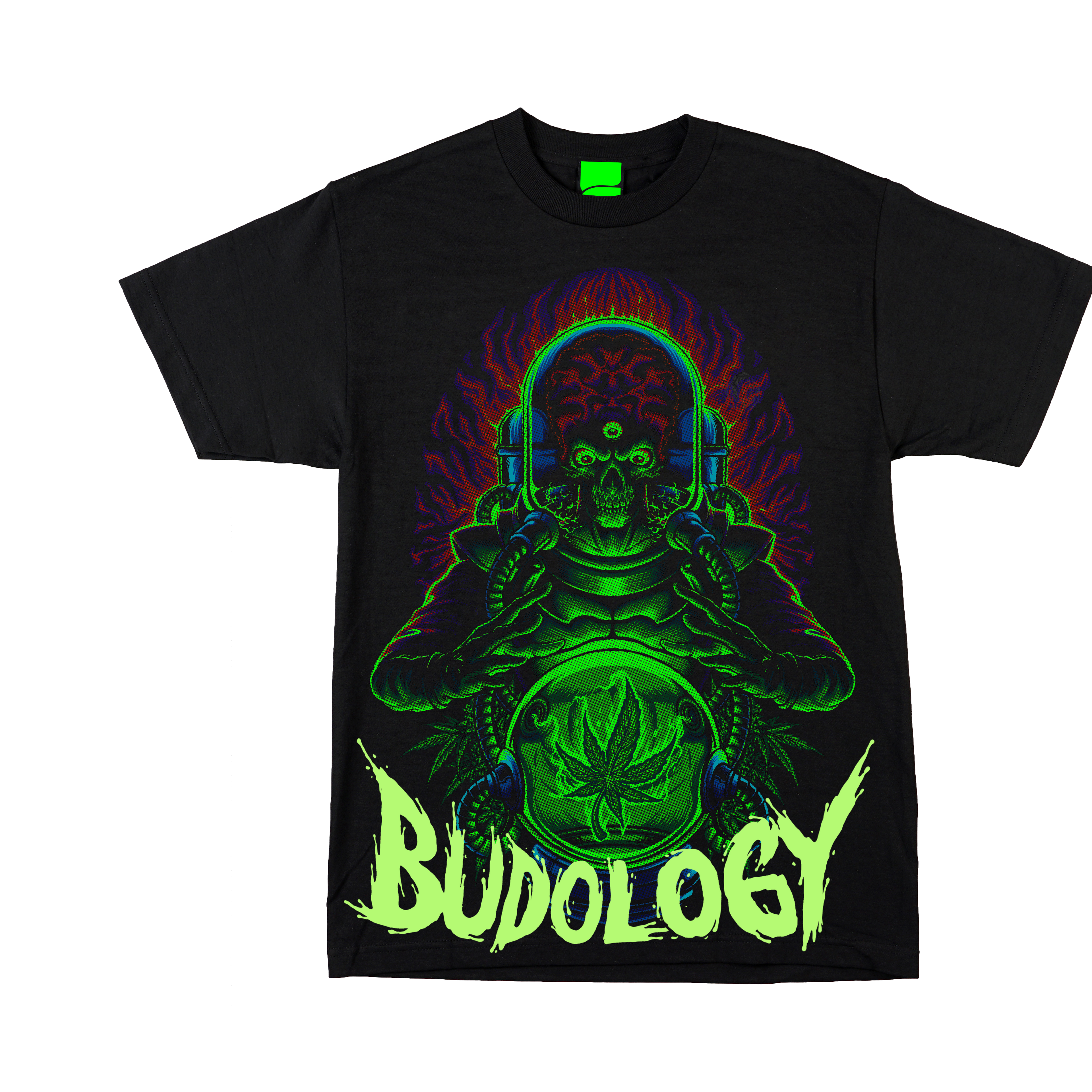 👽🔮🌿 Product Title:  Mars Attack – Future Smoked Tee