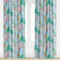 Bold & Blue von Megan Daisy Milner Fensterpaneel
