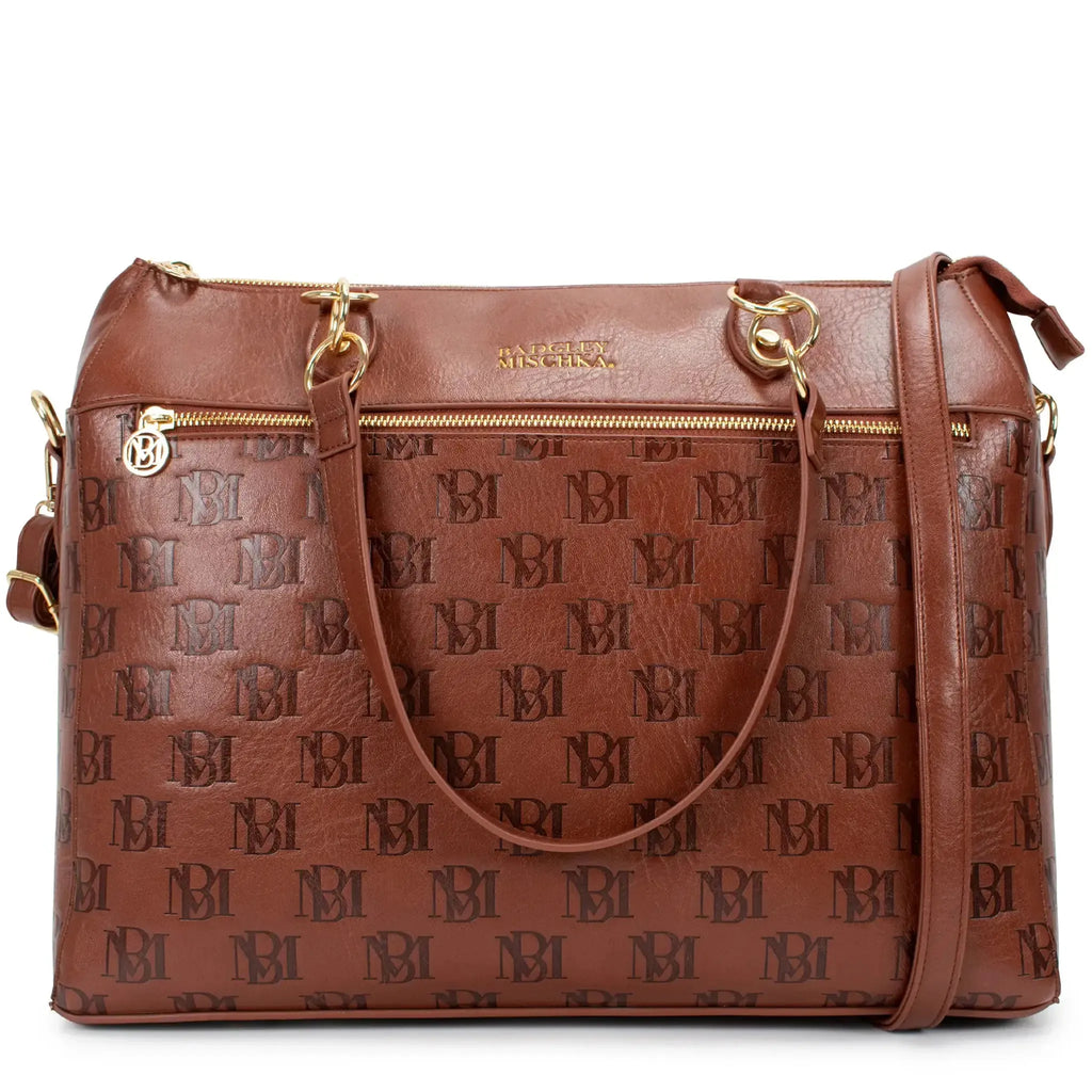 Madalyn Rustikale Vegane Leder Weekender Tragetasche
