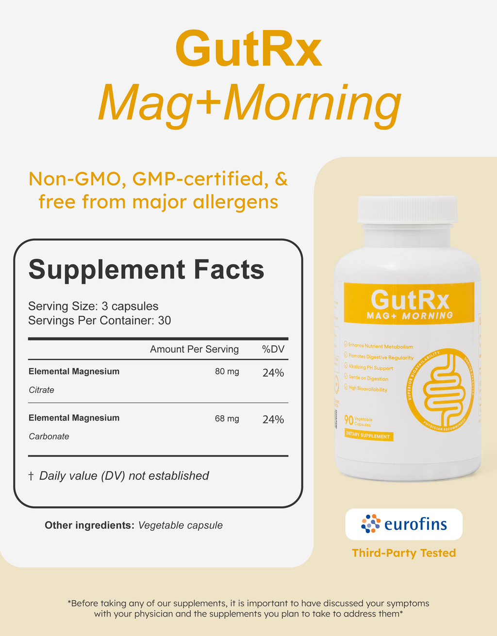 GutRx MAG+ Morning