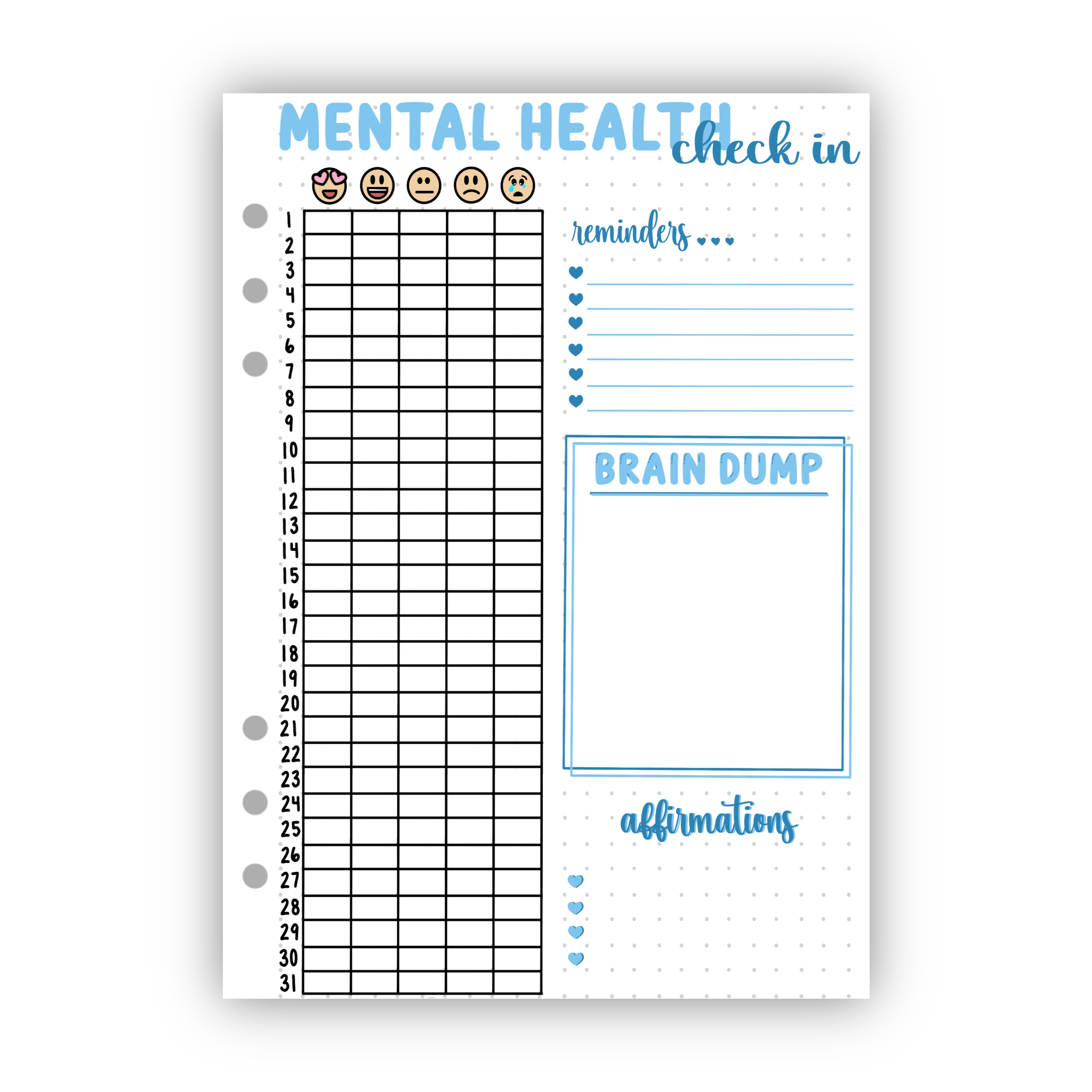 Mental Health Check In