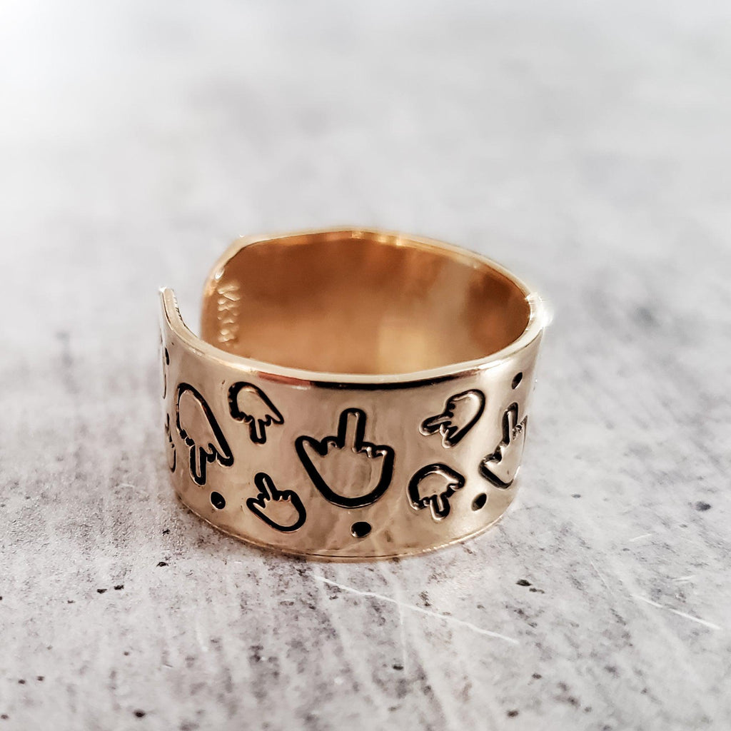 Mittelfinger Partyring