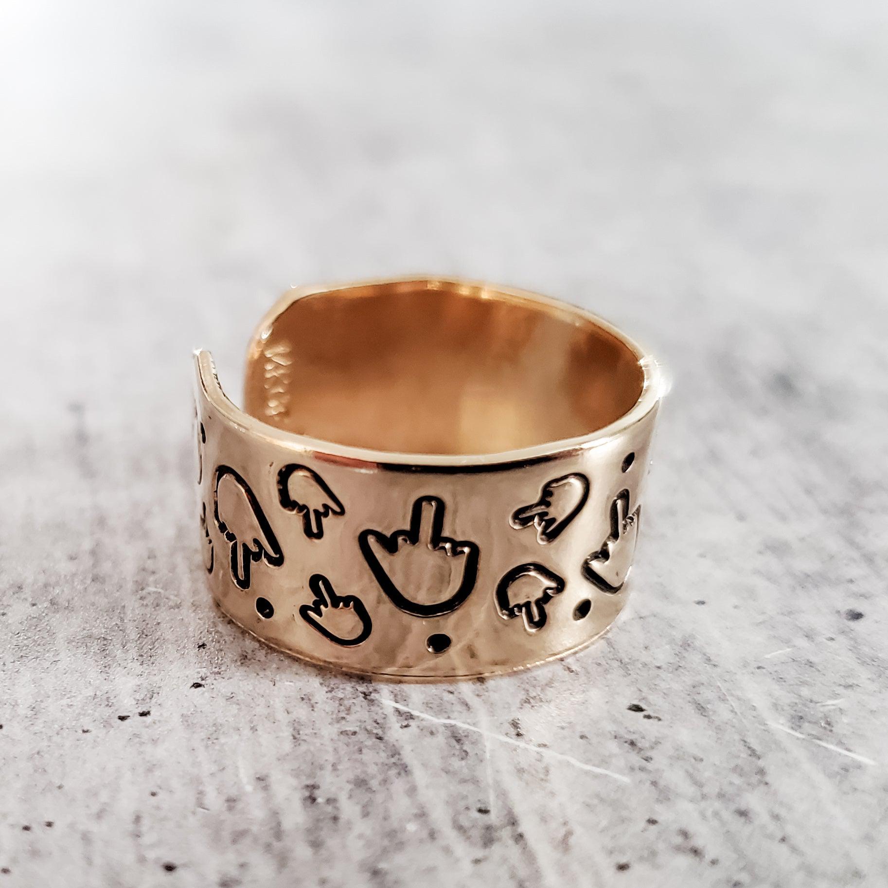 Mittelfinger Partyring
