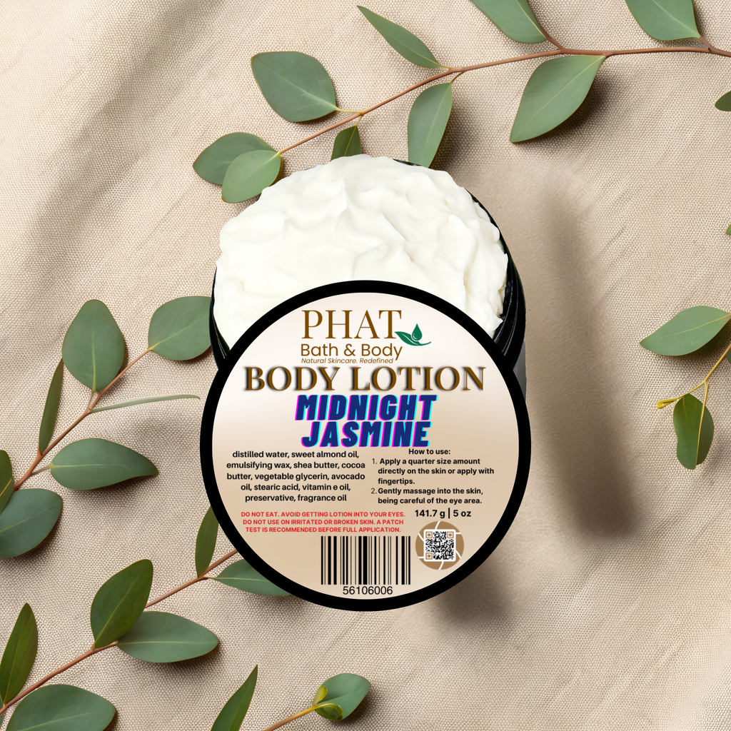 Midnight Jasmine Moisturizing Body Lotion with Shea & Cocoa Butter | 5 oz