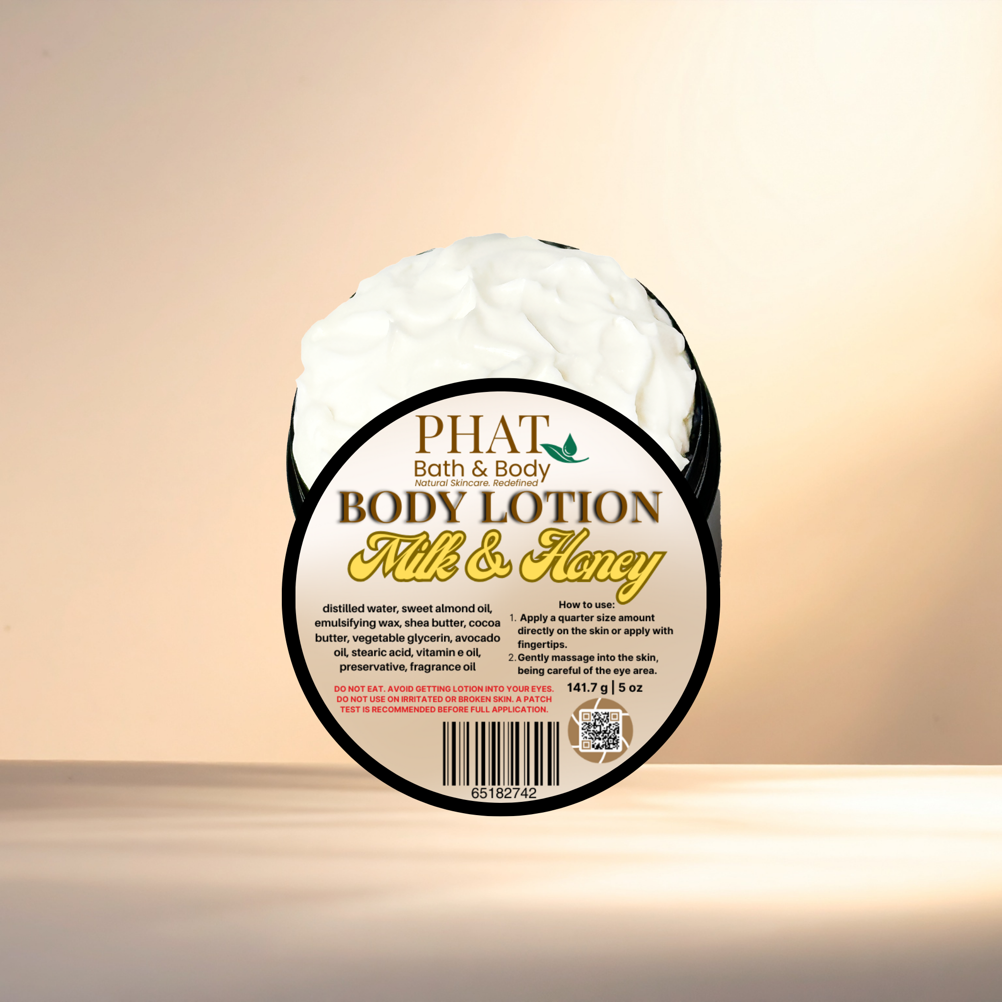 Milk & Honey Moisturizing Body Lotion with Shea & Cocoa Butter | 5 oz