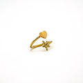 Star and Heart Wrap Ring | Mira