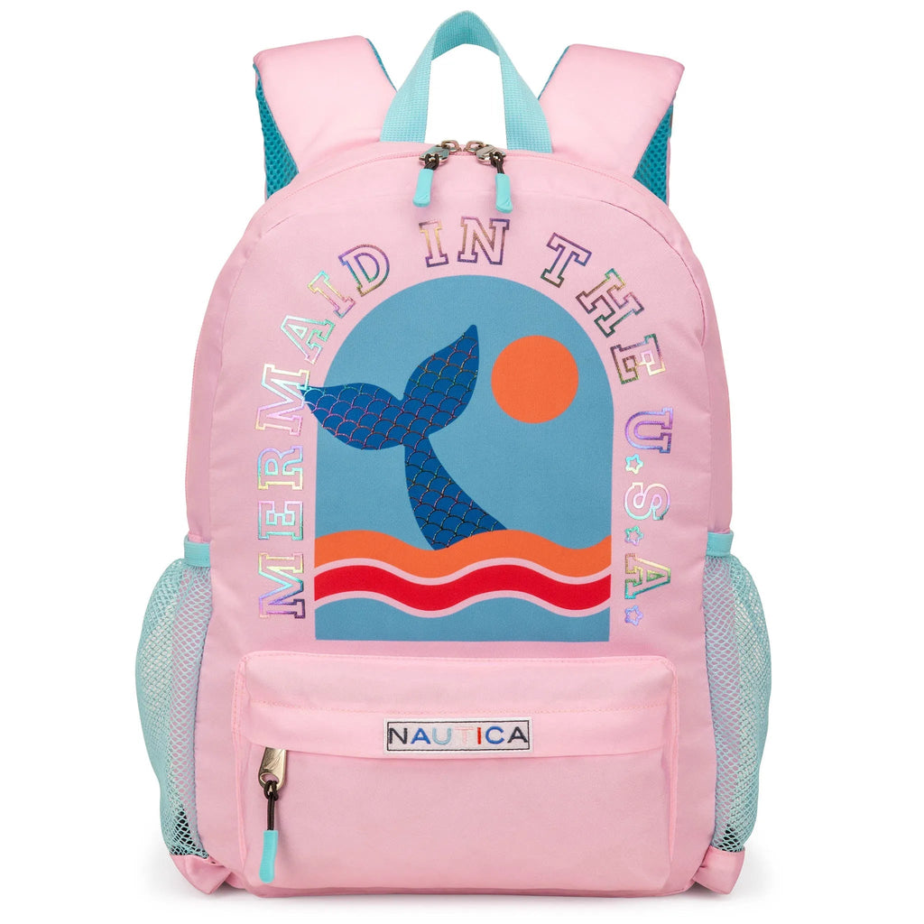 Kinderrucksack für die Schule | Meerjungfrauenschwanz | 40,6 cm hoch