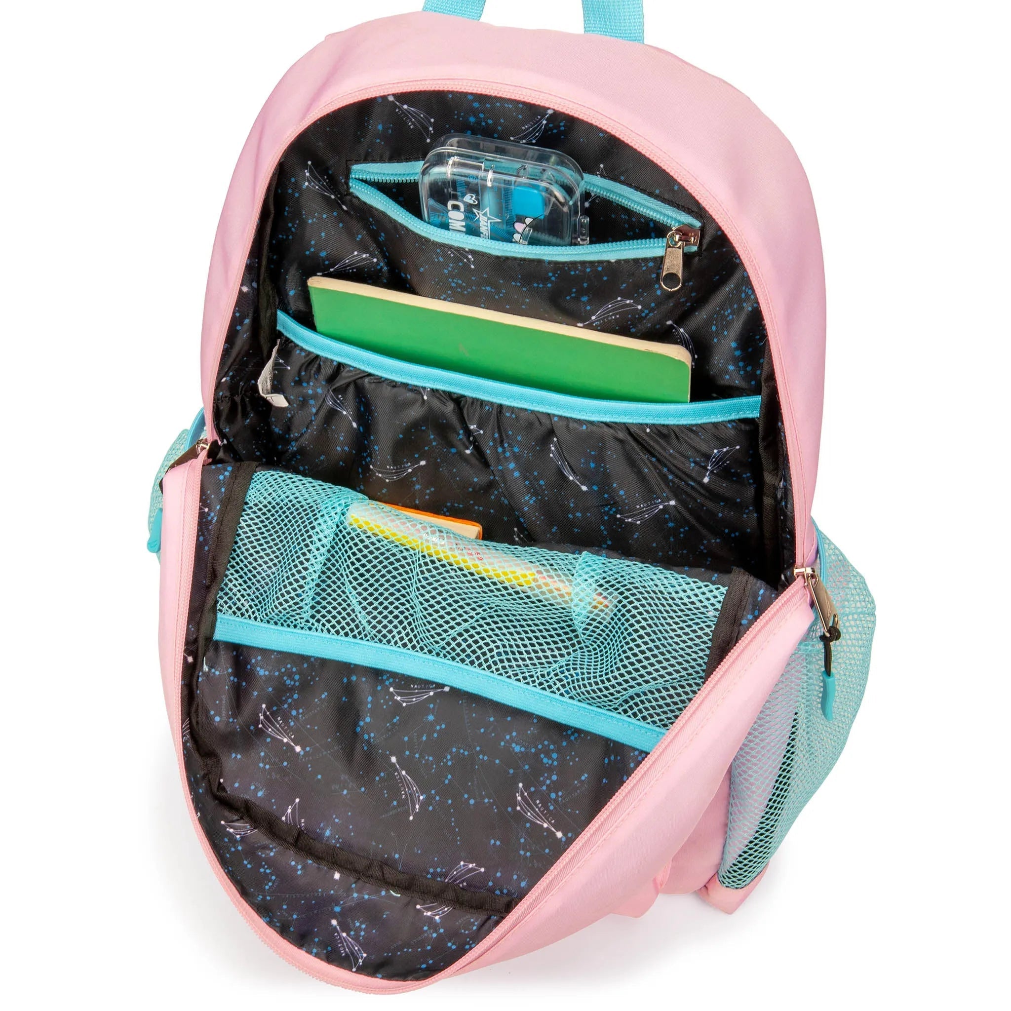 Kinderrucksack für die Schule | Meerjungfrauenschwanz | 40,6 cm hoch