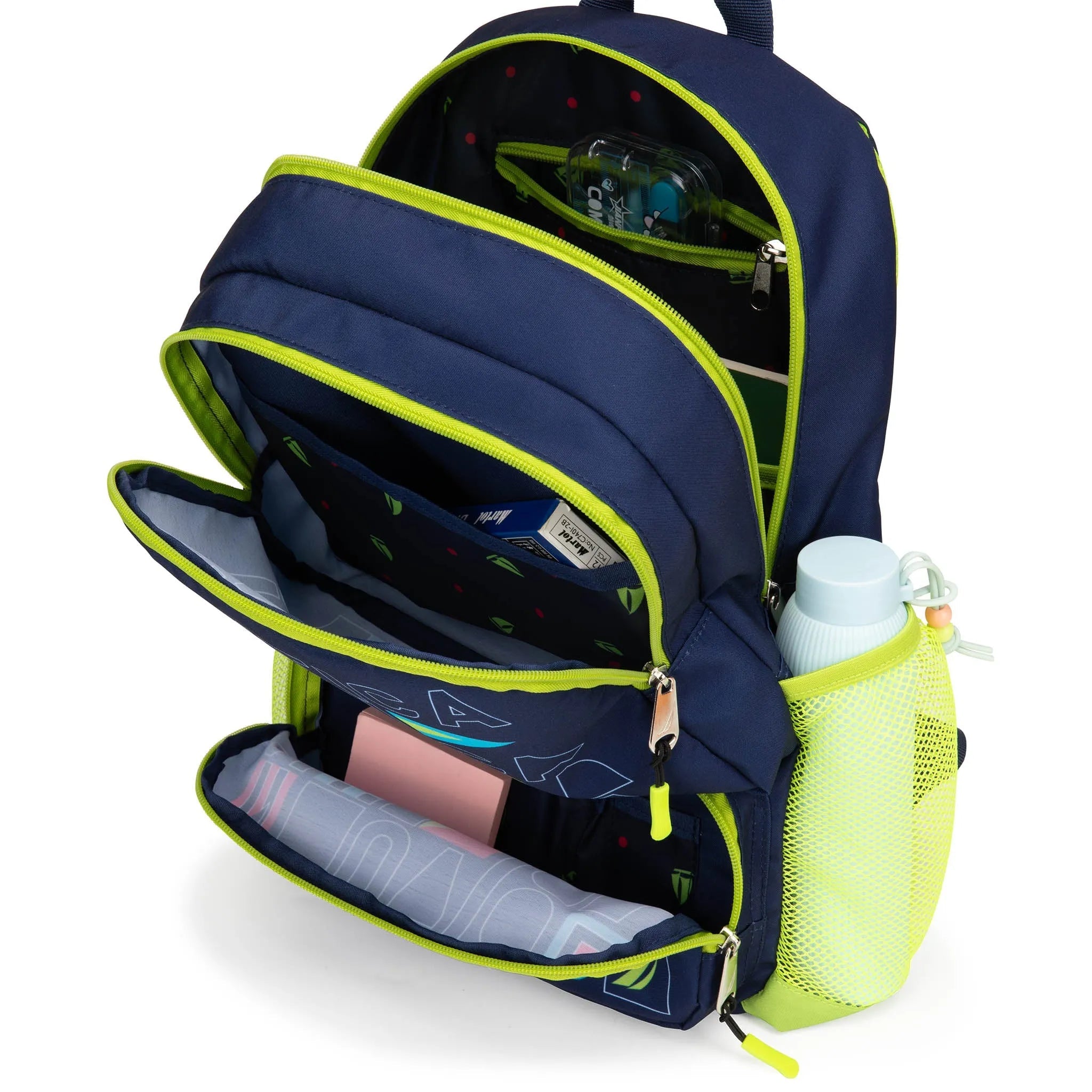 Kinderrucksack für die Schule | Flaggen | 40 cm hoch