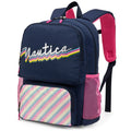 Kinderrucksack für die Schule | Retro-Regenbogen | 40,6 cm hoch