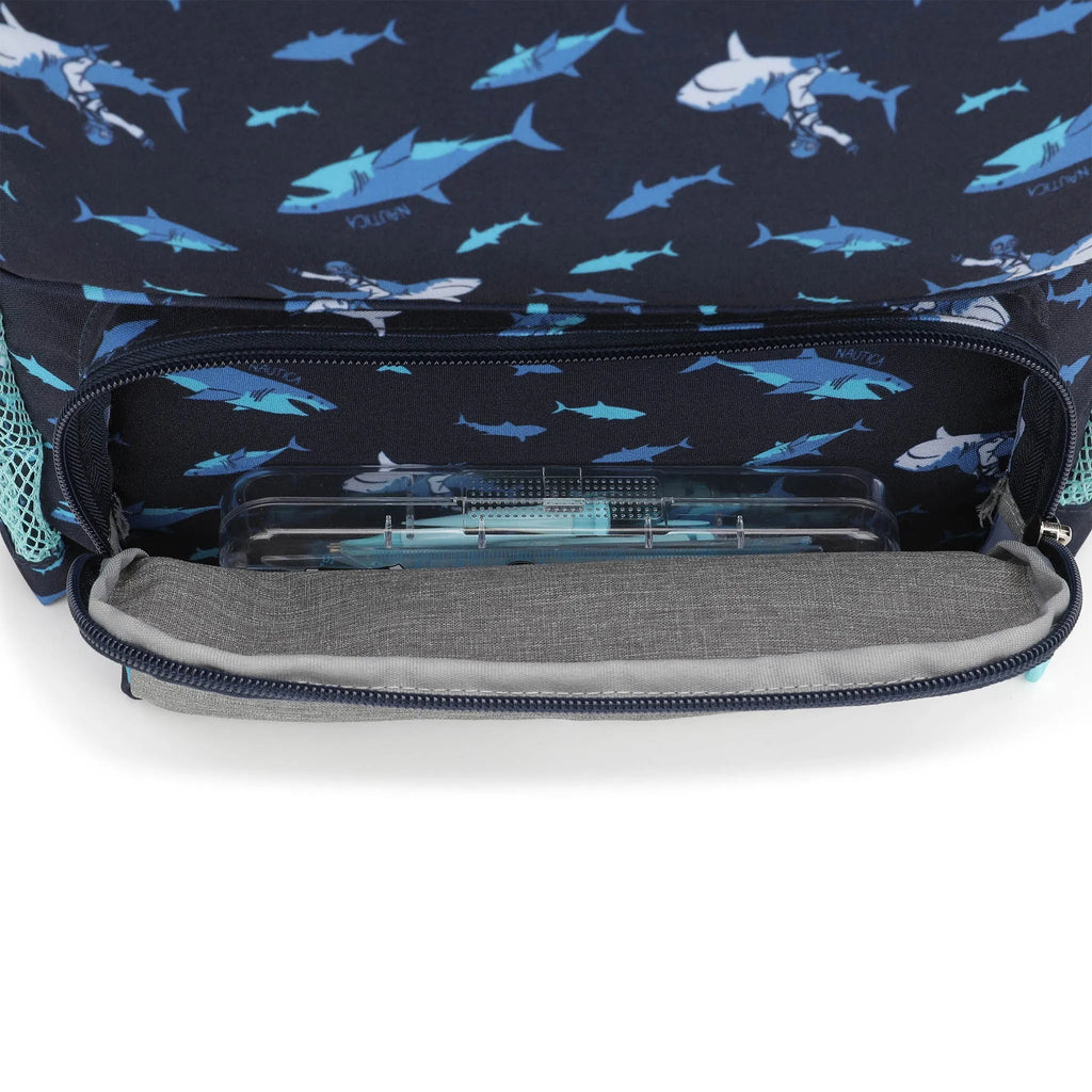 Kinderrucksack für die Schule | Shark Riders | 40,6 cm hoch