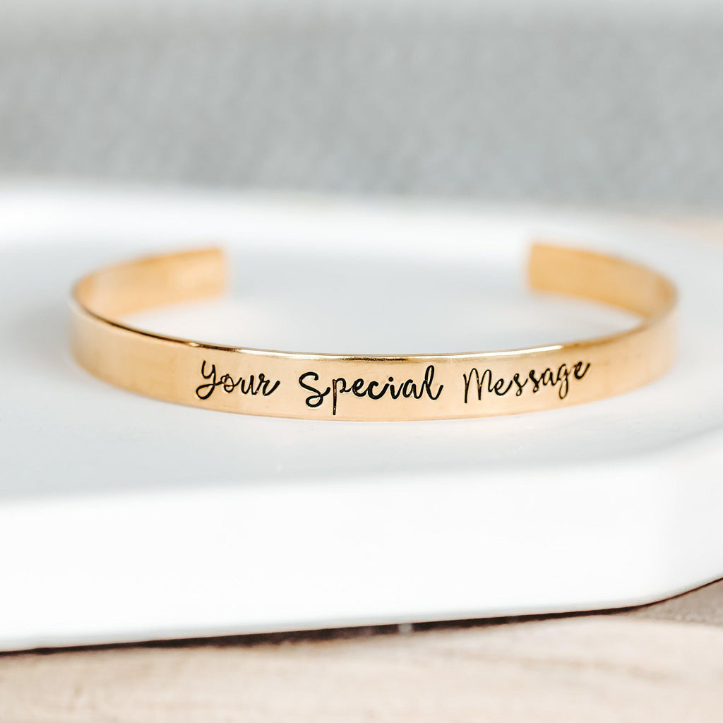 NOT TODAY SATAN Cuff Bracelet