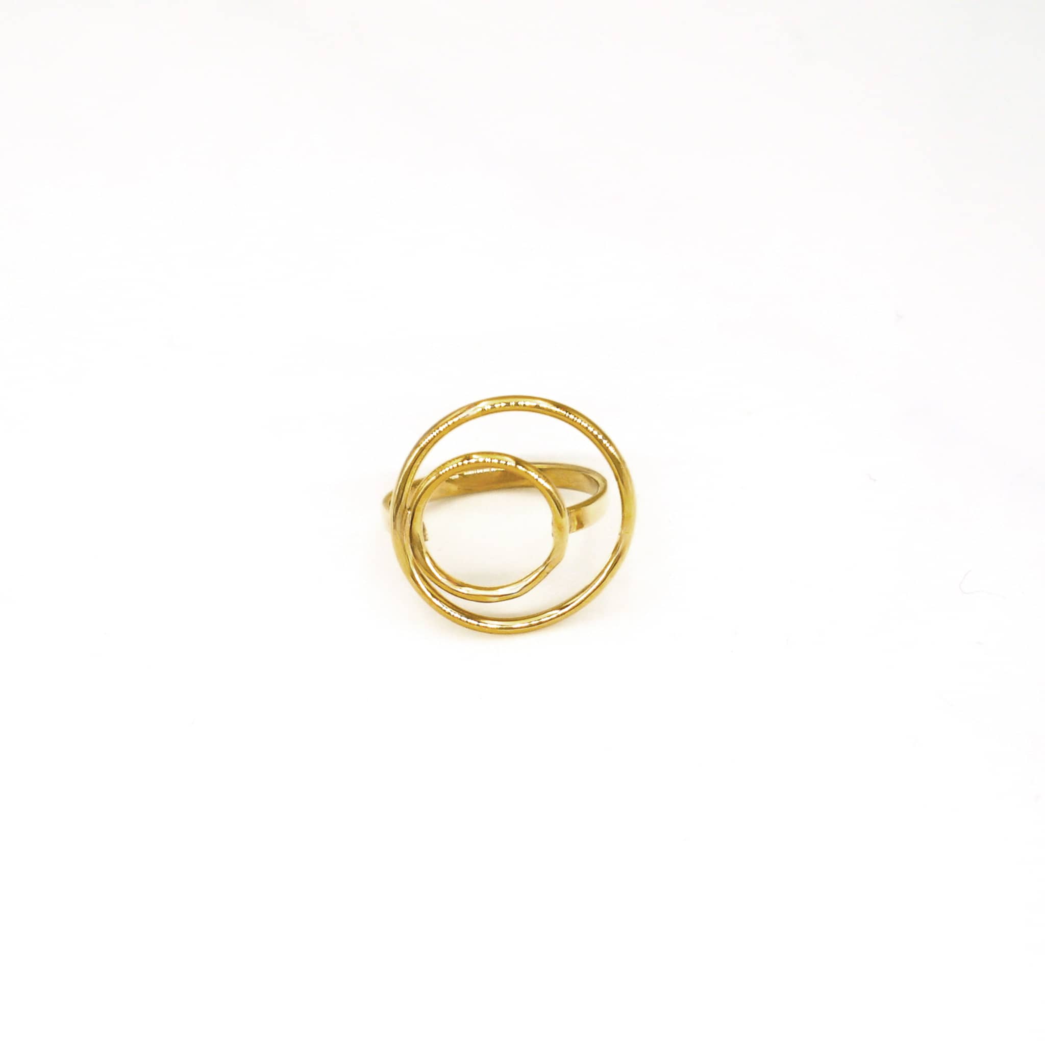 Double Moon Phase Cocktail Ring | Nita