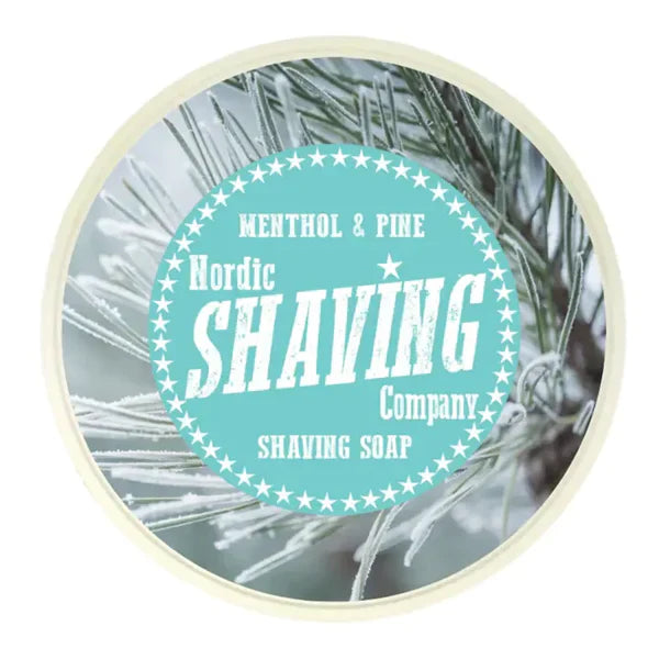 Nordic Shaving Company Menthol & Pine Shaving Soap 4 oz