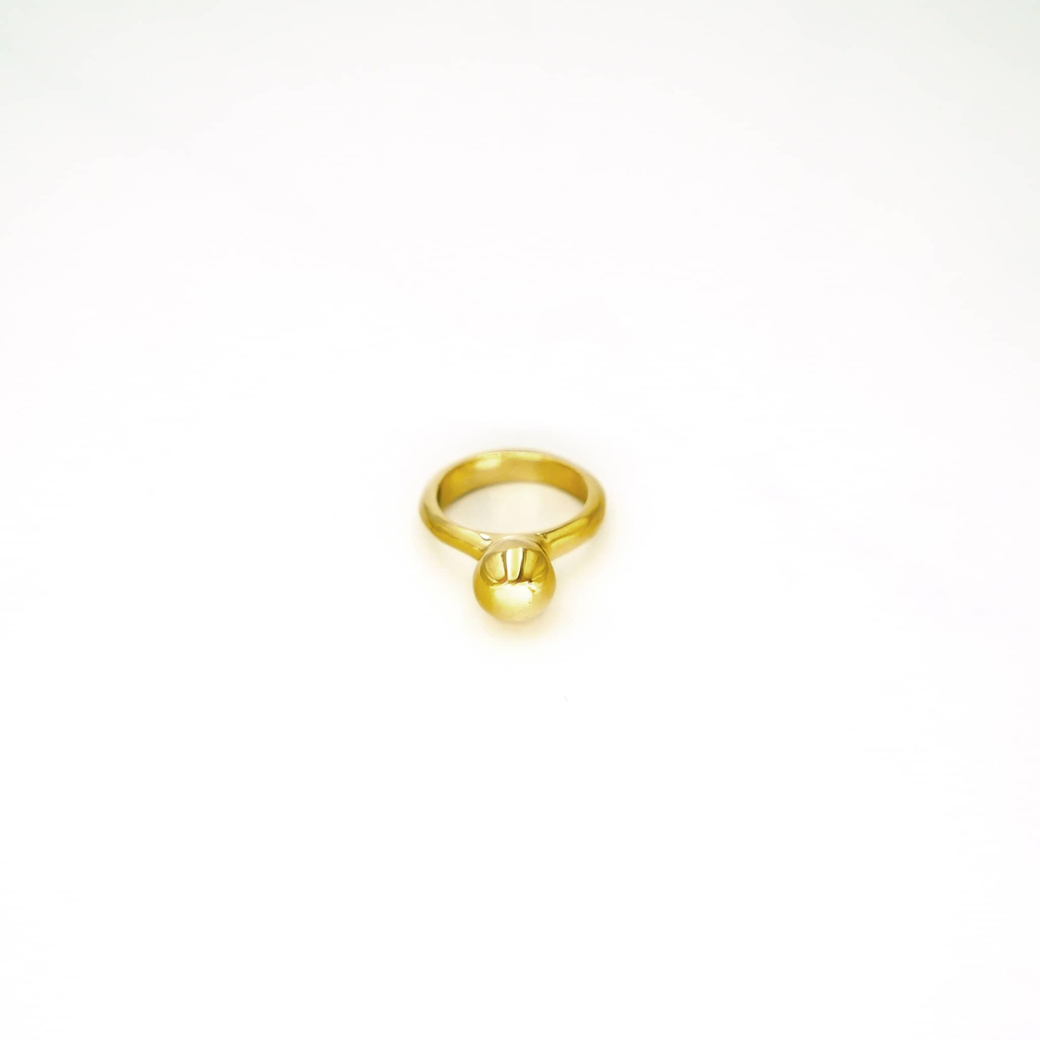 Solitaire Ball Ring | Nyundo