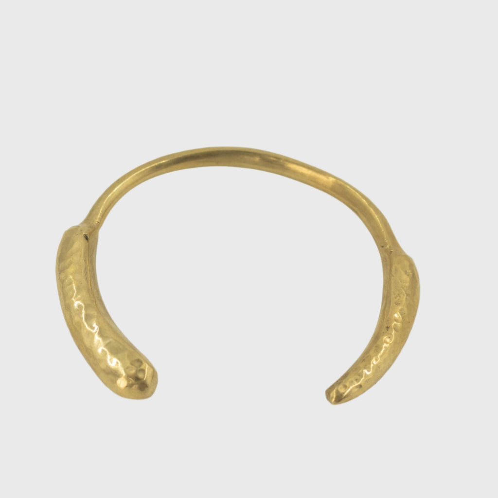 Organic Brass Cuff Bracelet | Jani