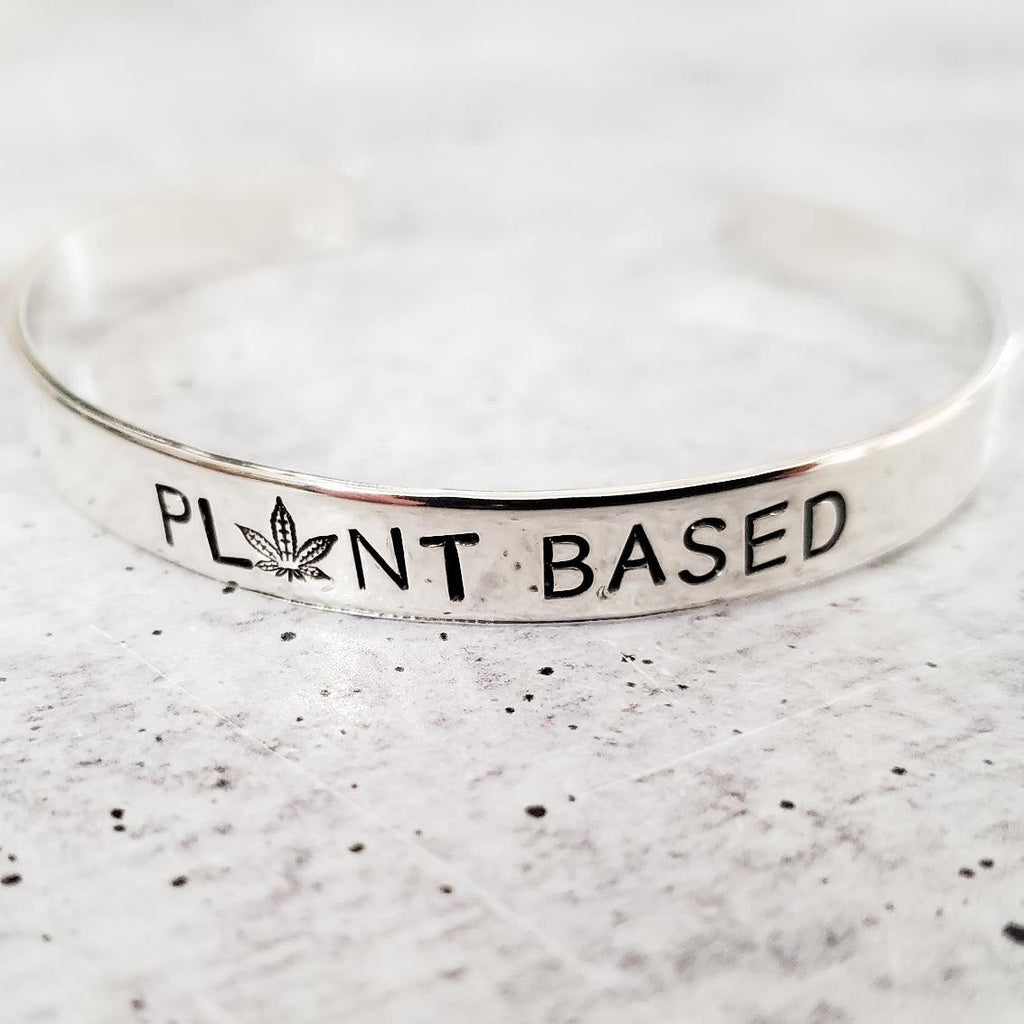 PFLANZLICHES Stapelarmband für veganen Pothead