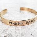 PFLANZLICHES Stapelarmband für veganen Pothead