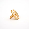 Double Oval Disc Ring | Pata