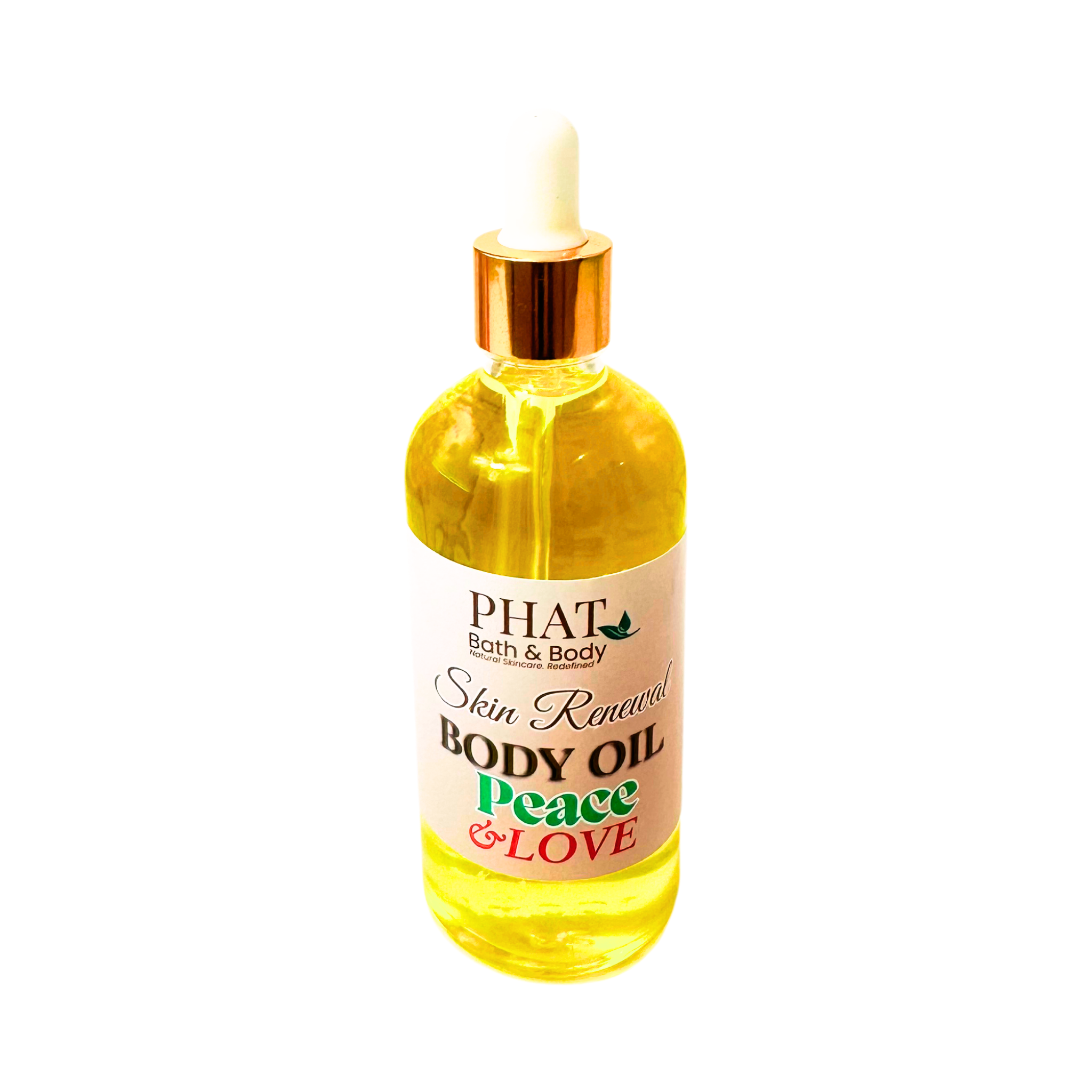 Peace & Love Patchouli Skin Renewal Natural Body Oil with Rosehip & Carrot Seed Oil Skin Therapy | 3.2 oz