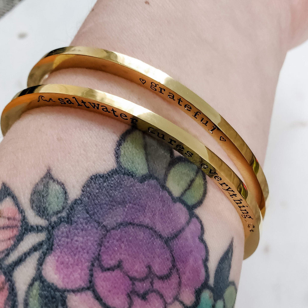 Personalisiertes Armband aus Edelstahl