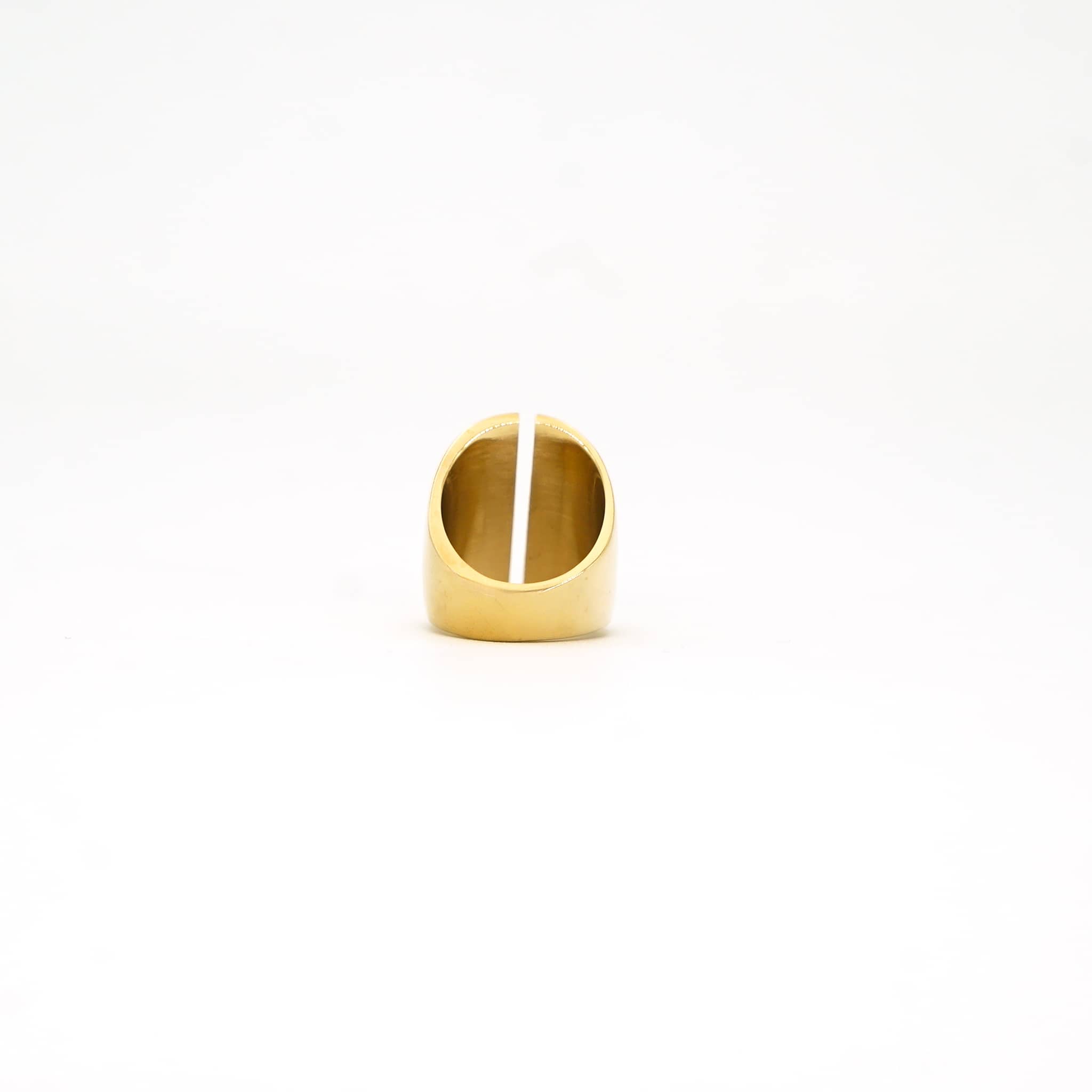 Wide Split Cuff Statement Ring | Pole
